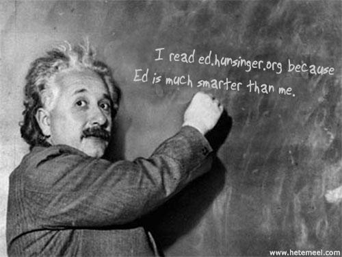 Einstein likes us!
